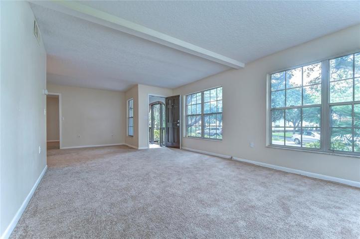 Back Entry Door Open (covered porch outside - access to parking area)