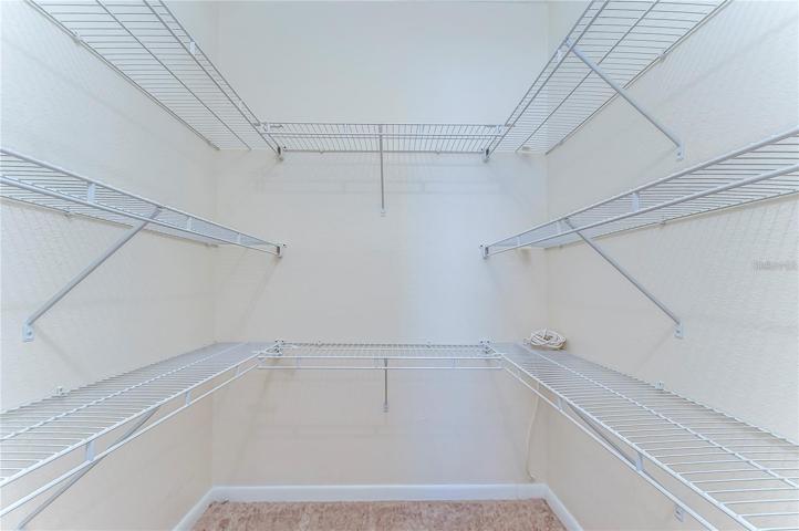 1st bedroom walk in closet