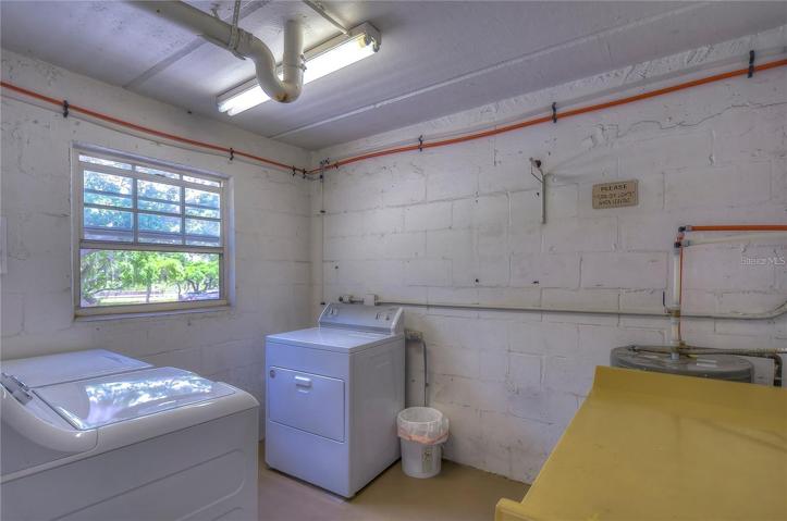 laundry in building