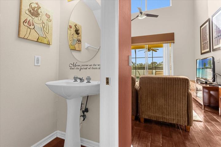 half bath 1st floor