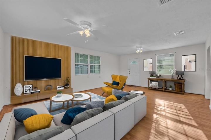 Virtually Staged - Living Room