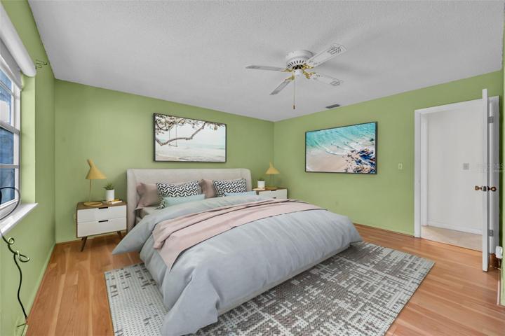 Virtually Staged - Primary Bedroom
