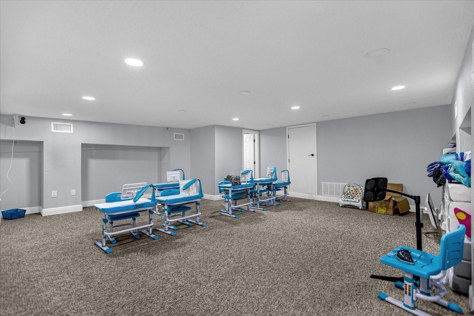 Upper Level being used as learning center.
