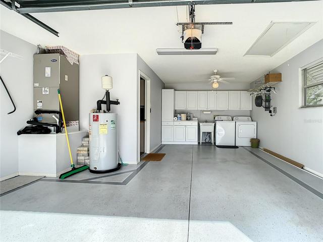 GARAGE WITH GOLF CART AREA