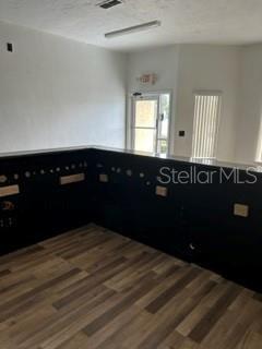 Behind Reception desk