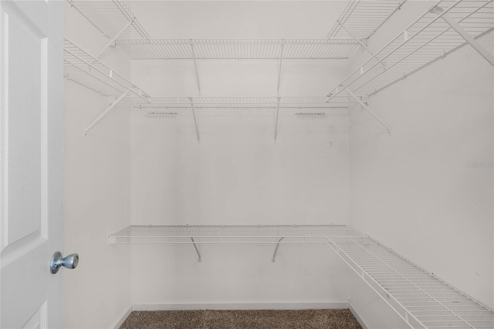 6'6" x 6' Master Bedroom closet