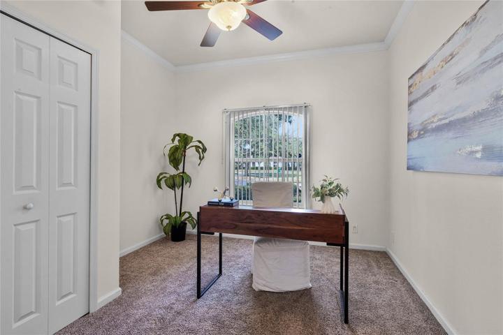 Bedroom #3 w/ ceiling fan