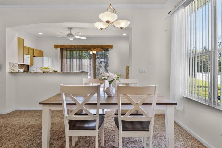 Dining Room in Great Room area
