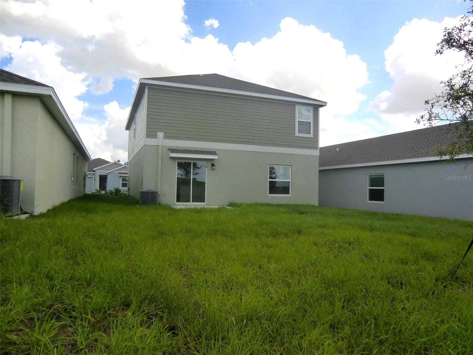 Large Back yard
