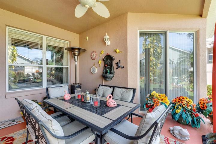 Covered Patio Area