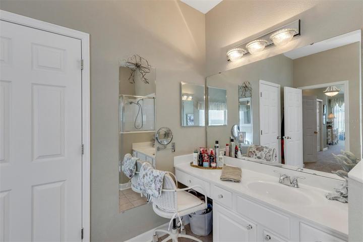Dual Sinks in Master Bath