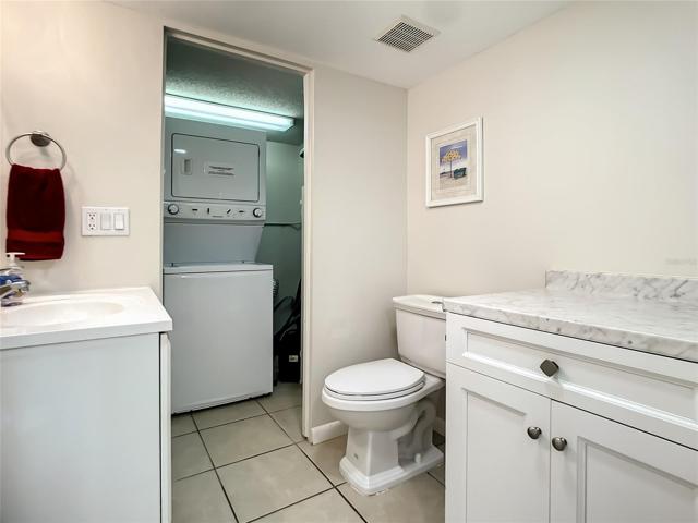 First floor half bath