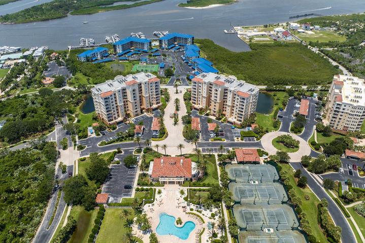 Aerial View Sister Community Inlet Marina Villas
