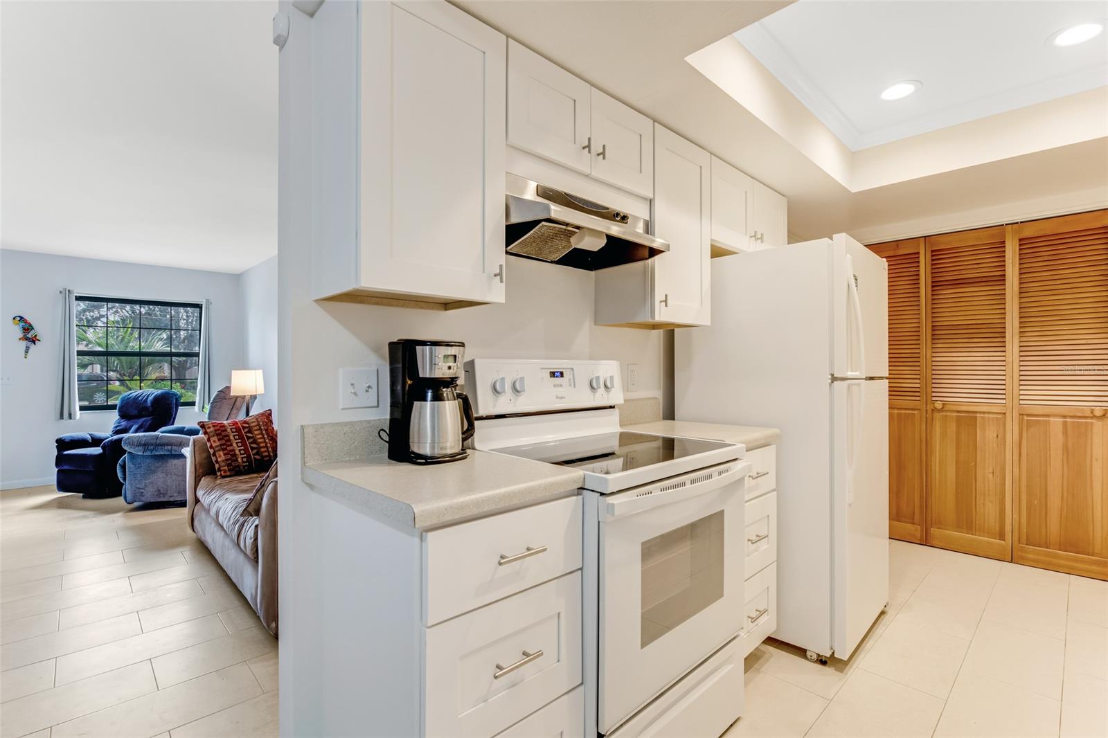 Ample kitchen storage