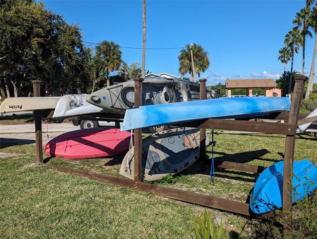 Community kayak storage