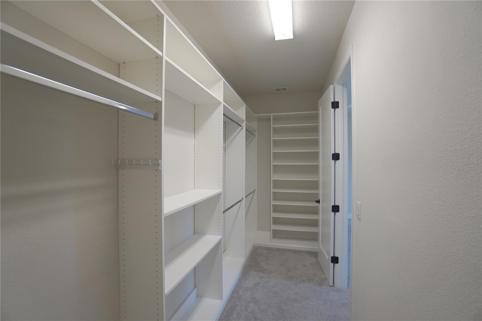 Custom Cabinets in the master bedroom