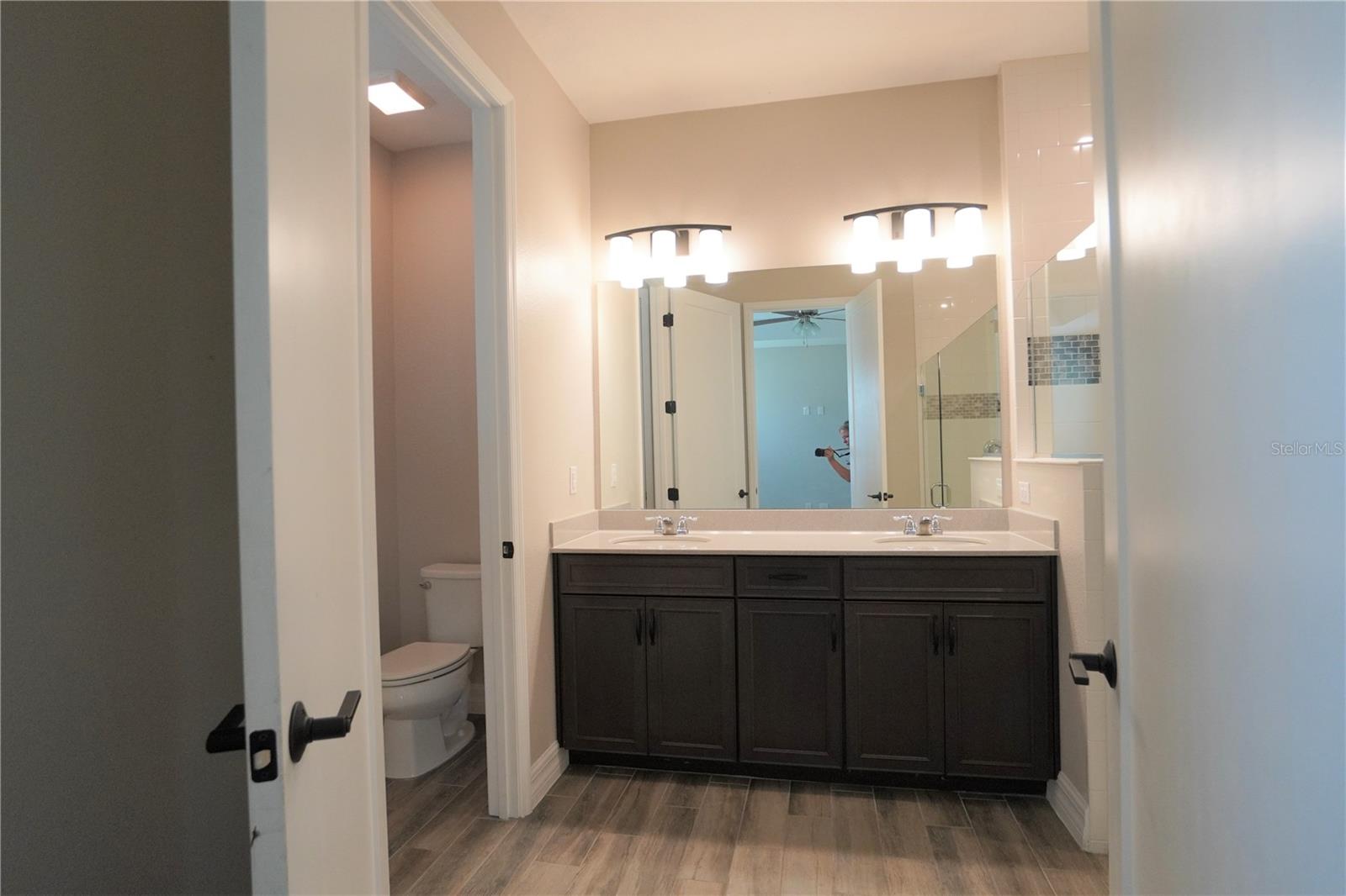Master Bathroom double sinks