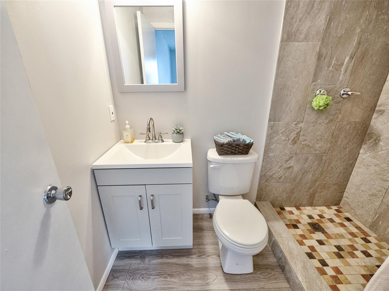 Beautifully remodeled Master Bathroom