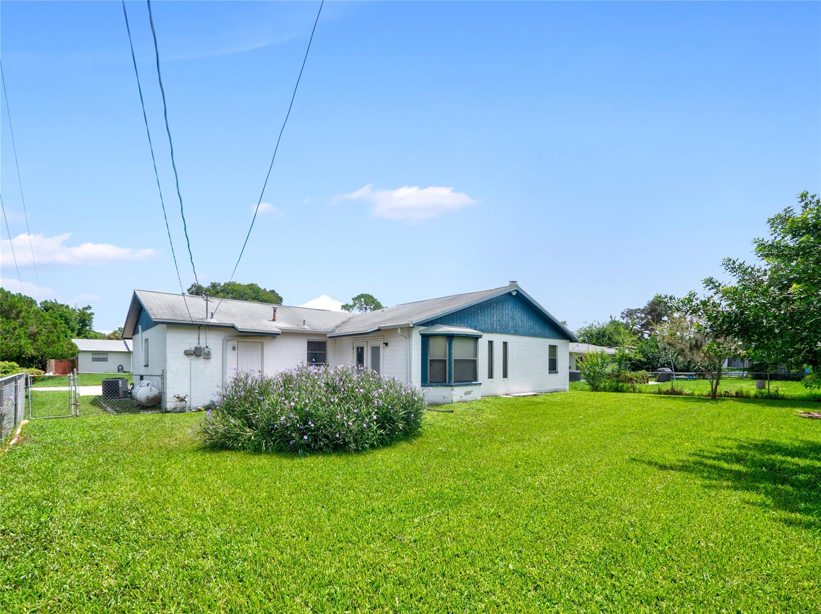 Fenced Yard