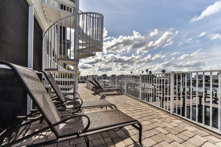 Spiral Stairway from your unit that leads to Pool deck
