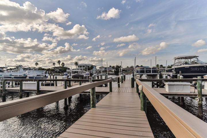 Fish or lounge from you private community dock