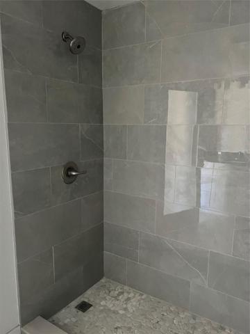 Master shower