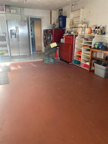 Laundry in Garage