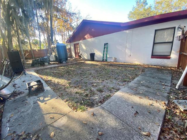 Space for outdoor dining or expansion