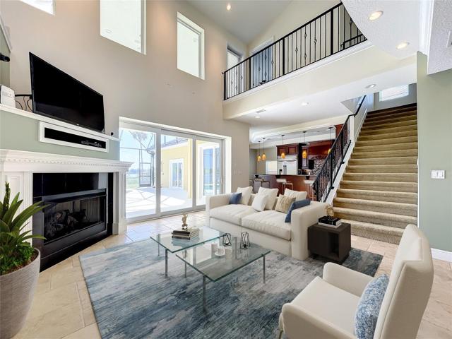 VIRTUALLY STAGED LIVING ROOM