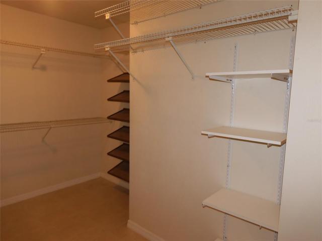 Huge master bedroom walk in closet