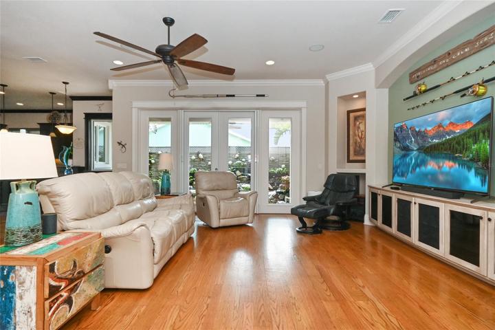 Wood flooring throughout...