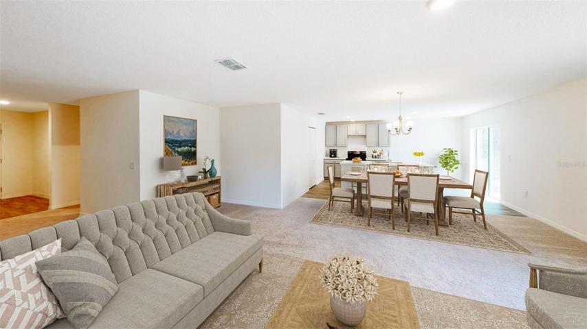 Model Home Stock Photo