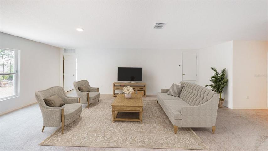 Model Home Stock Photo