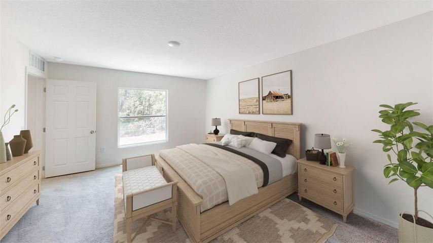 Model Home Stock Photo