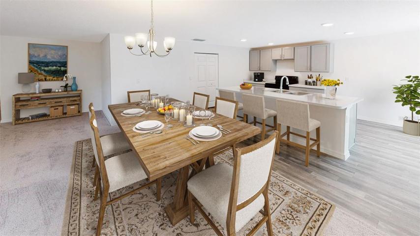 Model Home Stock Photo