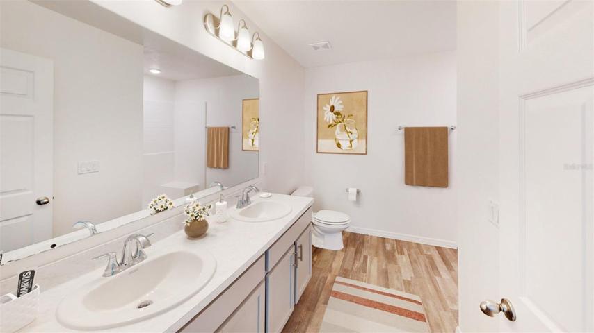 Model Home Stock Photo