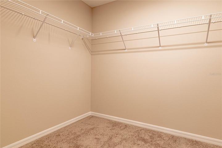 Master Walk-in Closet