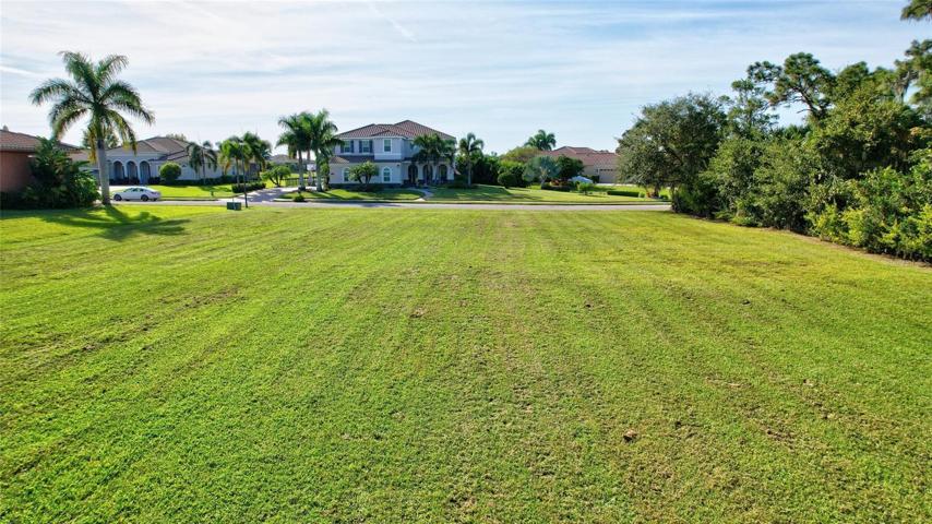 view of 1/2 acre lot, ready to build