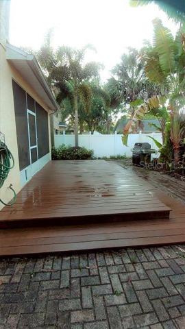26'X12" Wood Deck