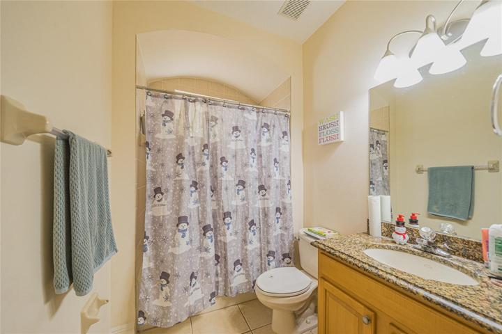 Downstairs Bathroom with Linen Closet