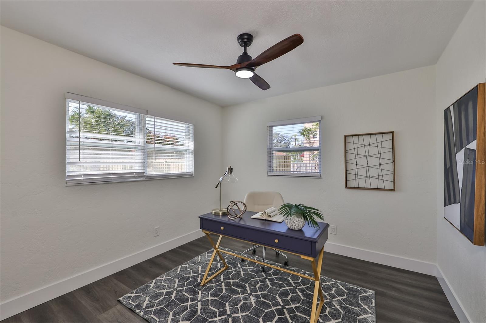 Front Bedroom off the Kitchen/Dining