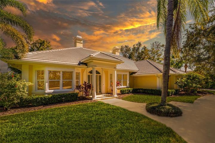 Sunset front view