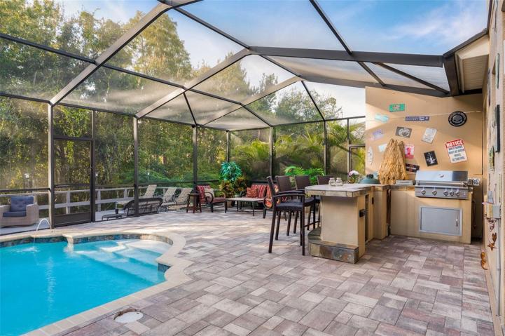Outdoor kitchen