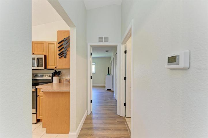 Hall leading to owners suite