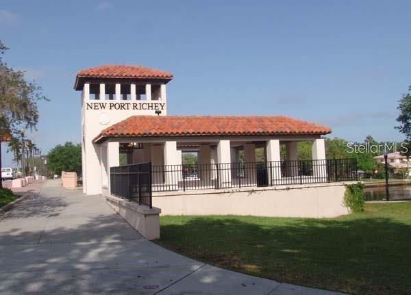 New Port Richey Bridge and river walk