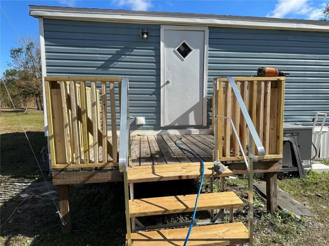 upgraded rails and back deck