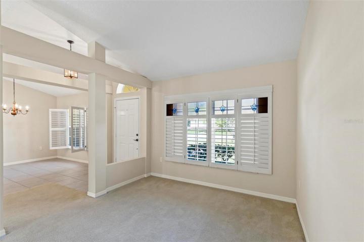 Formal Living Room & Entrance Foyer
