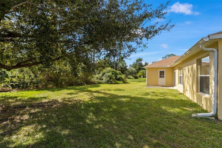 Corner Property / Rear Yard View