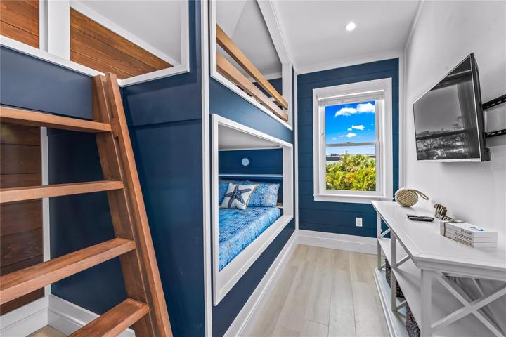 Custom built in Bunk Beds