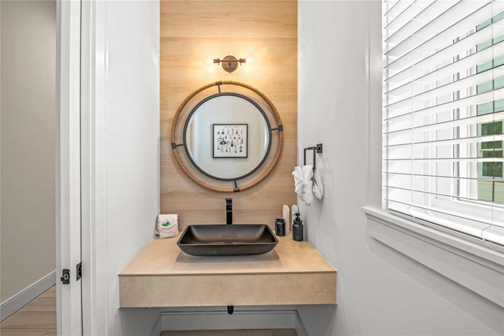 Powder bath on main floor